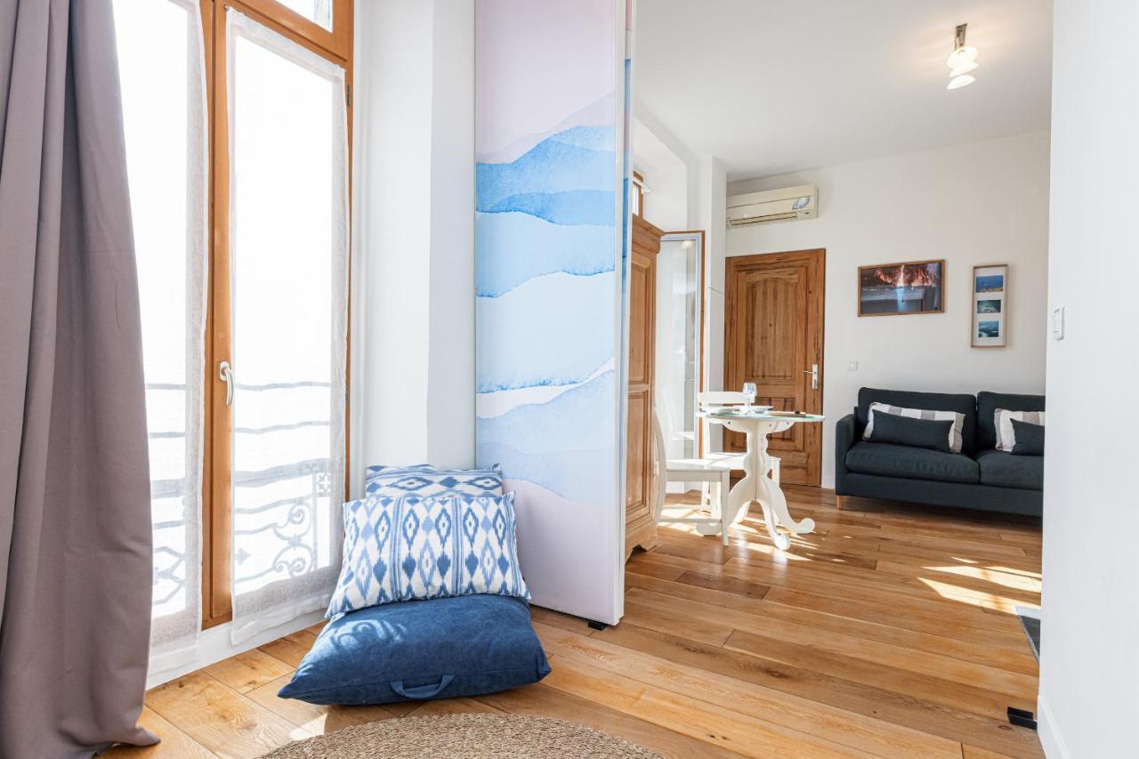 1 Bdr Downtown Near Place Massena ニース エクステリア 写真