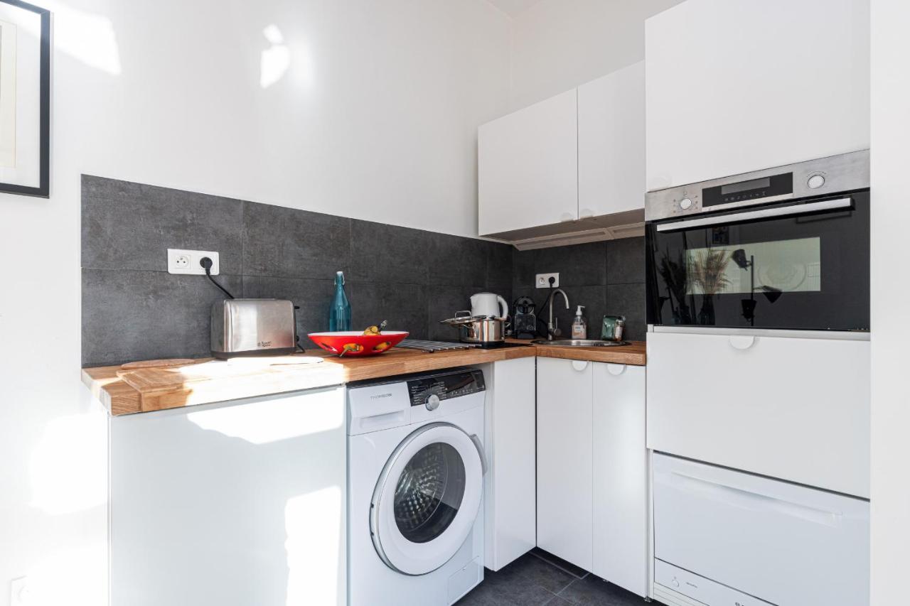 1 Bdr Downtown Near Place Massena ニース エクステリア 写真