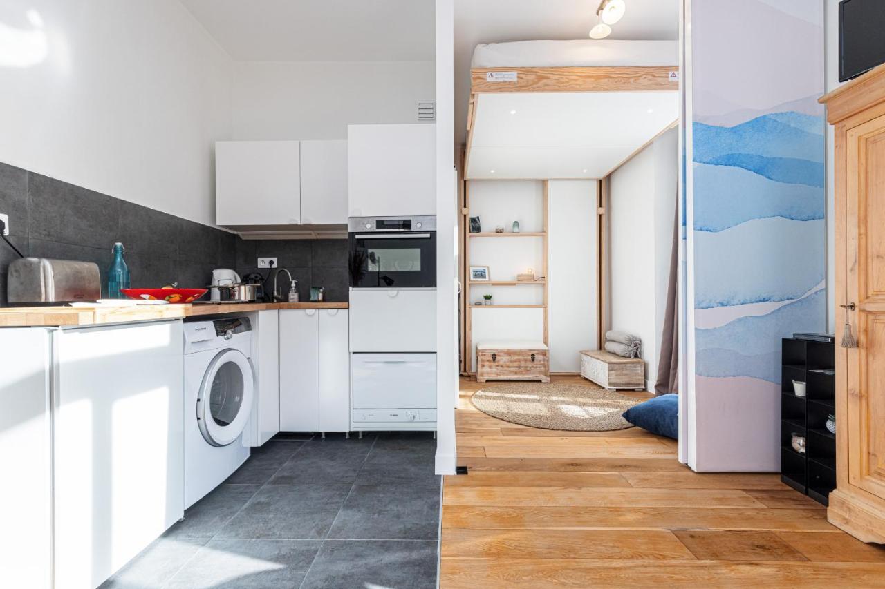 1 Bdr Downtown Near Place Massena ニース エクステリア 写真